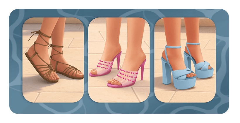 Галерея мода Сеи обуви Azzura Shoe set #2